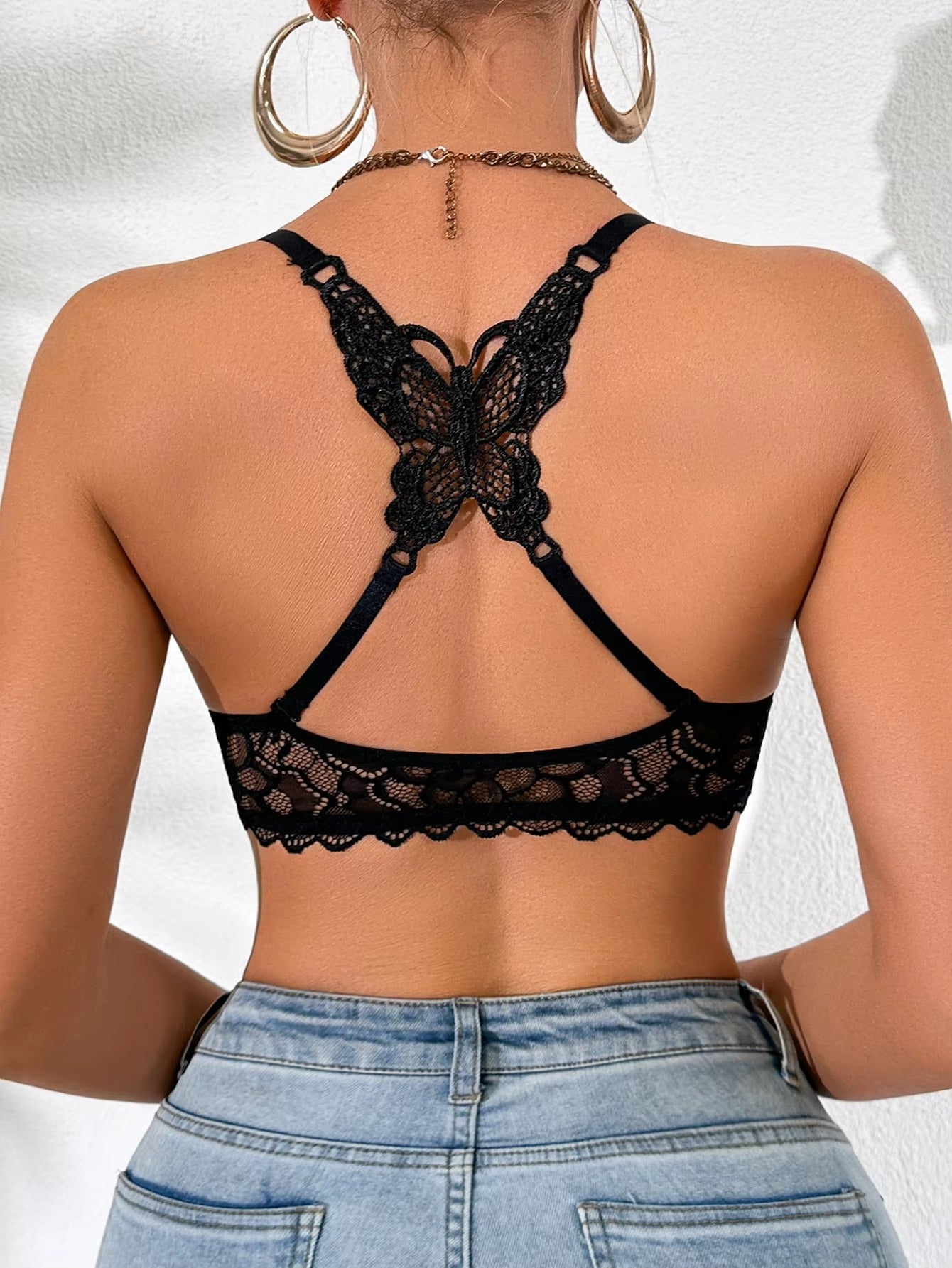 Butterfly Back Push up Bra