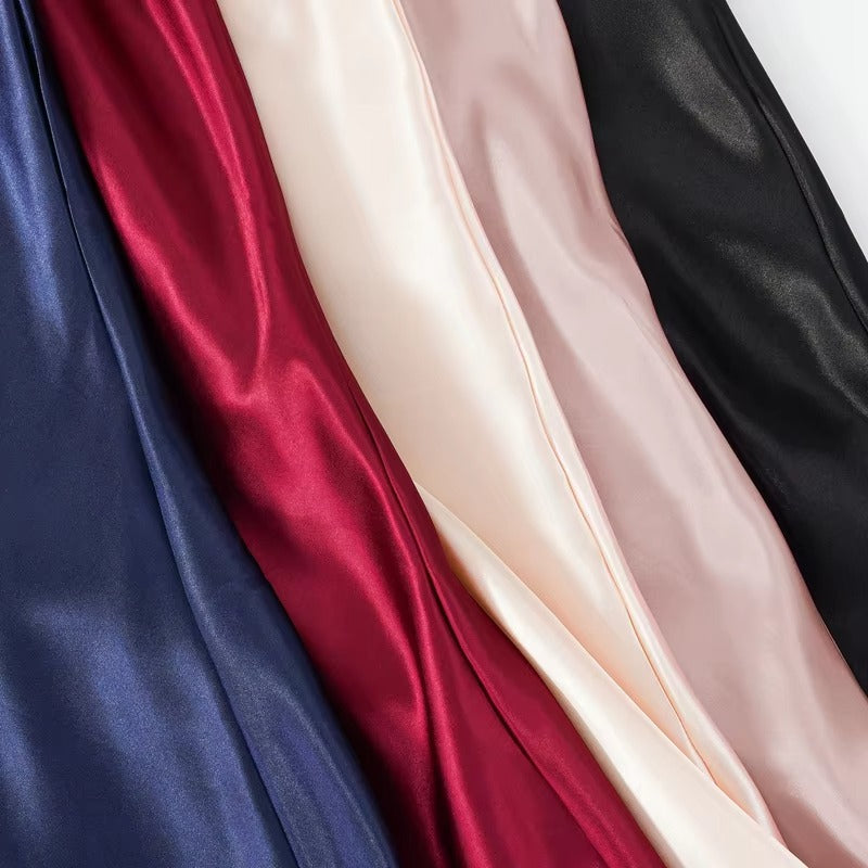 Women's Sexy Silk Satin Night Dress