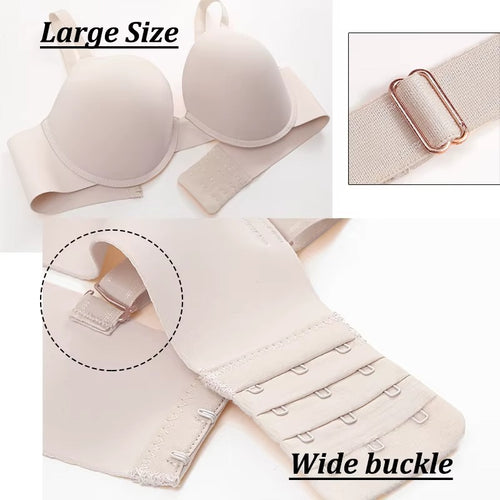 3PCS Comfortable Adjustable Push Up Bra