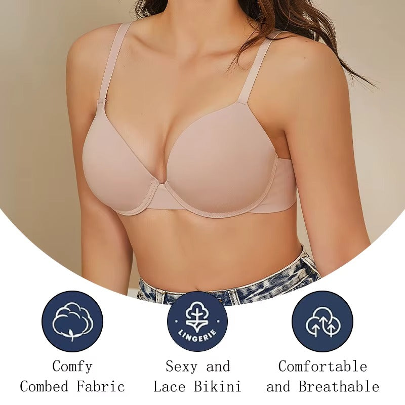 3PCS Comfortable Adjustable Push Up Bra