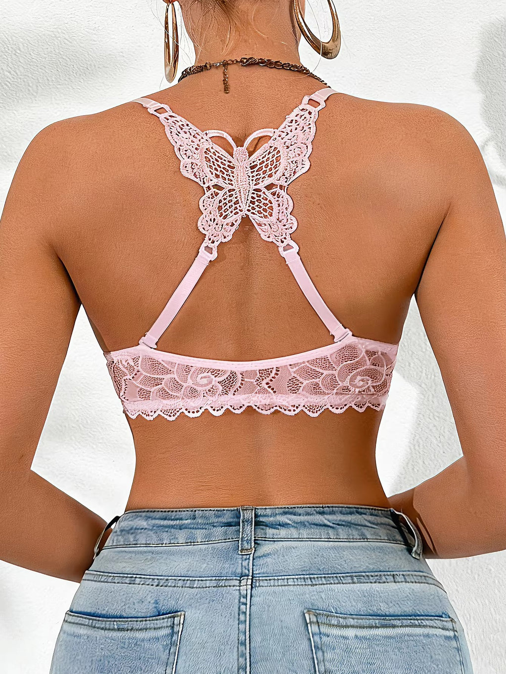 Butterfly Back Push up Bra