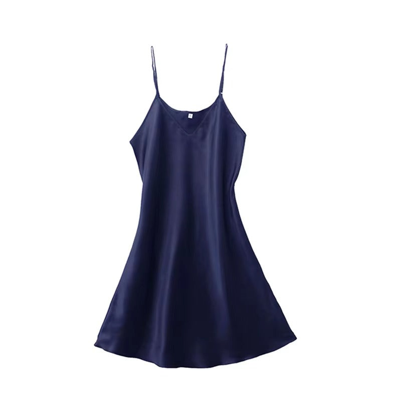 Women's Sexy Silk Satin Night Dress