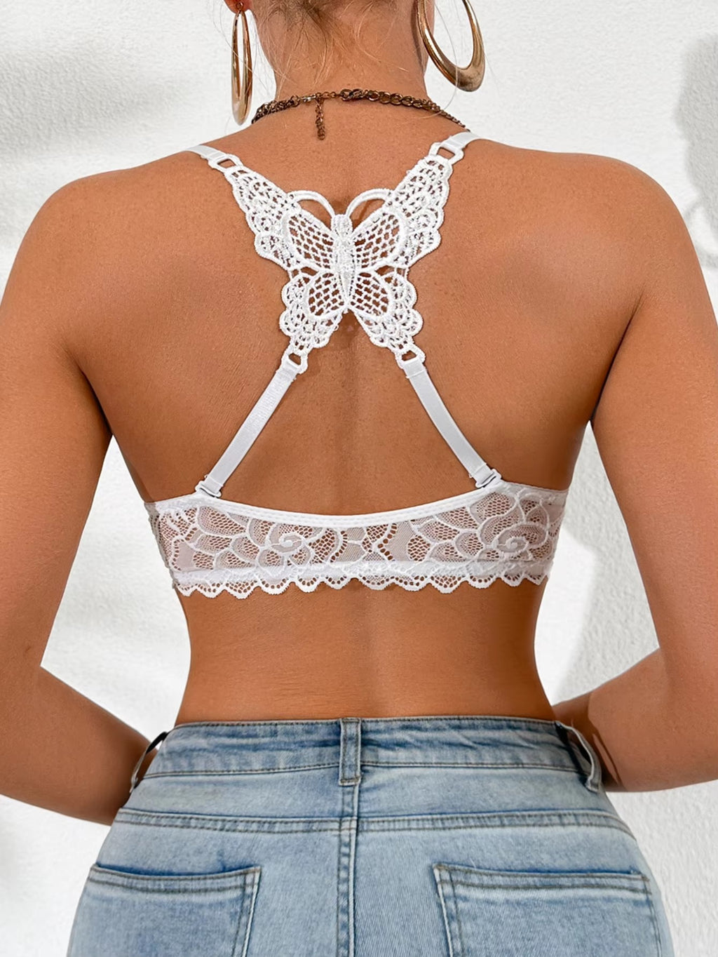 Butterfly Back Push up Bra