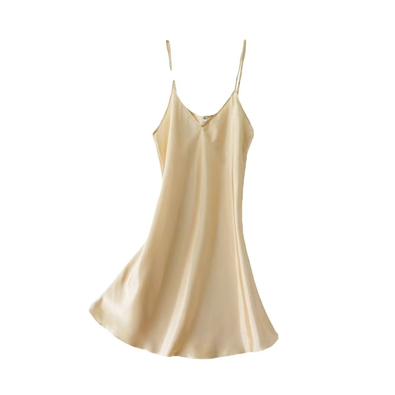 Women's Sexy Silk Satin Night Dress